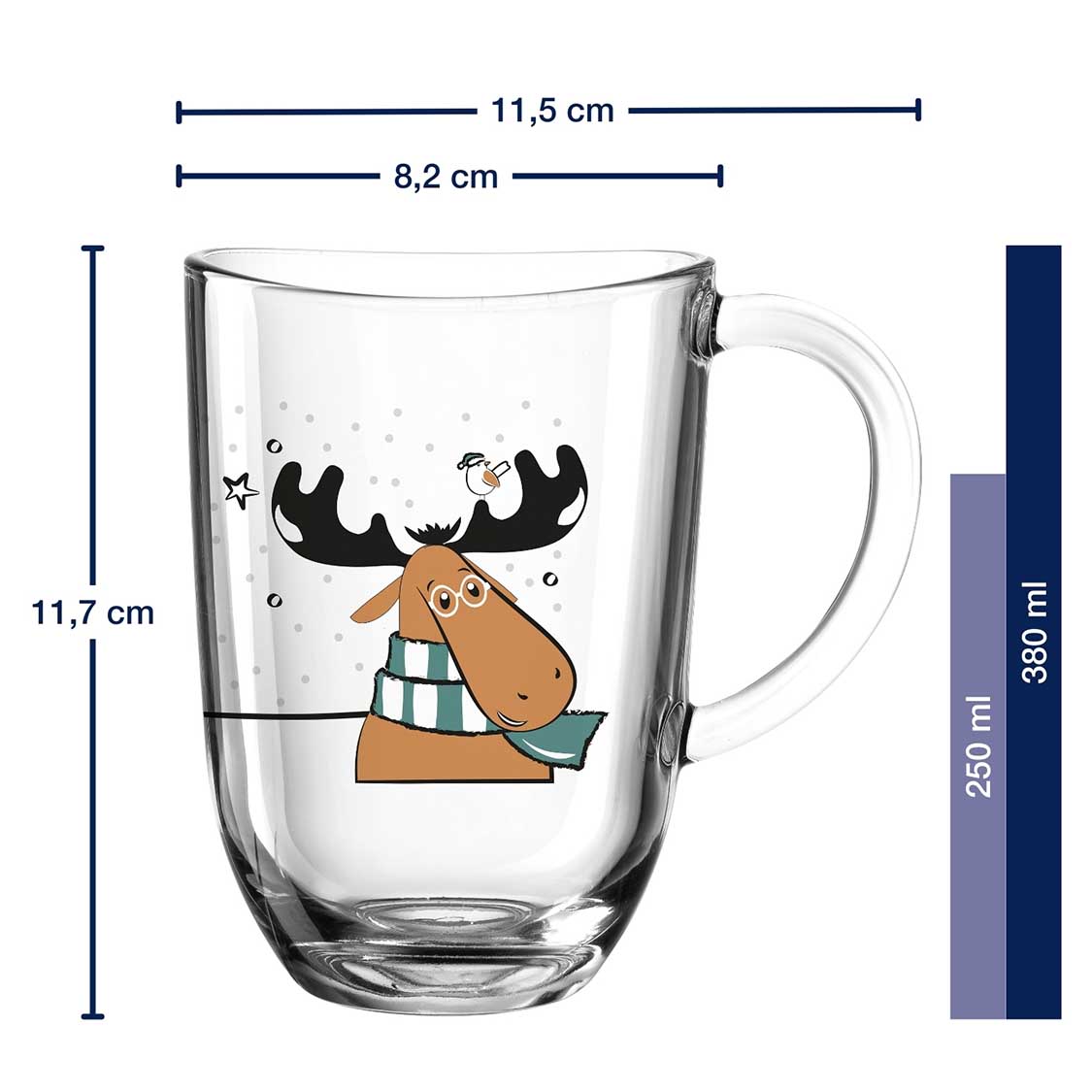Tasse SILENZIO 380 ml Elch