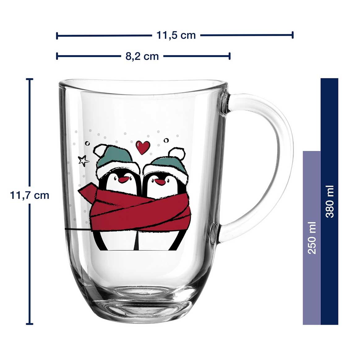 Tasse SILENZIO 380 ml Pinguine