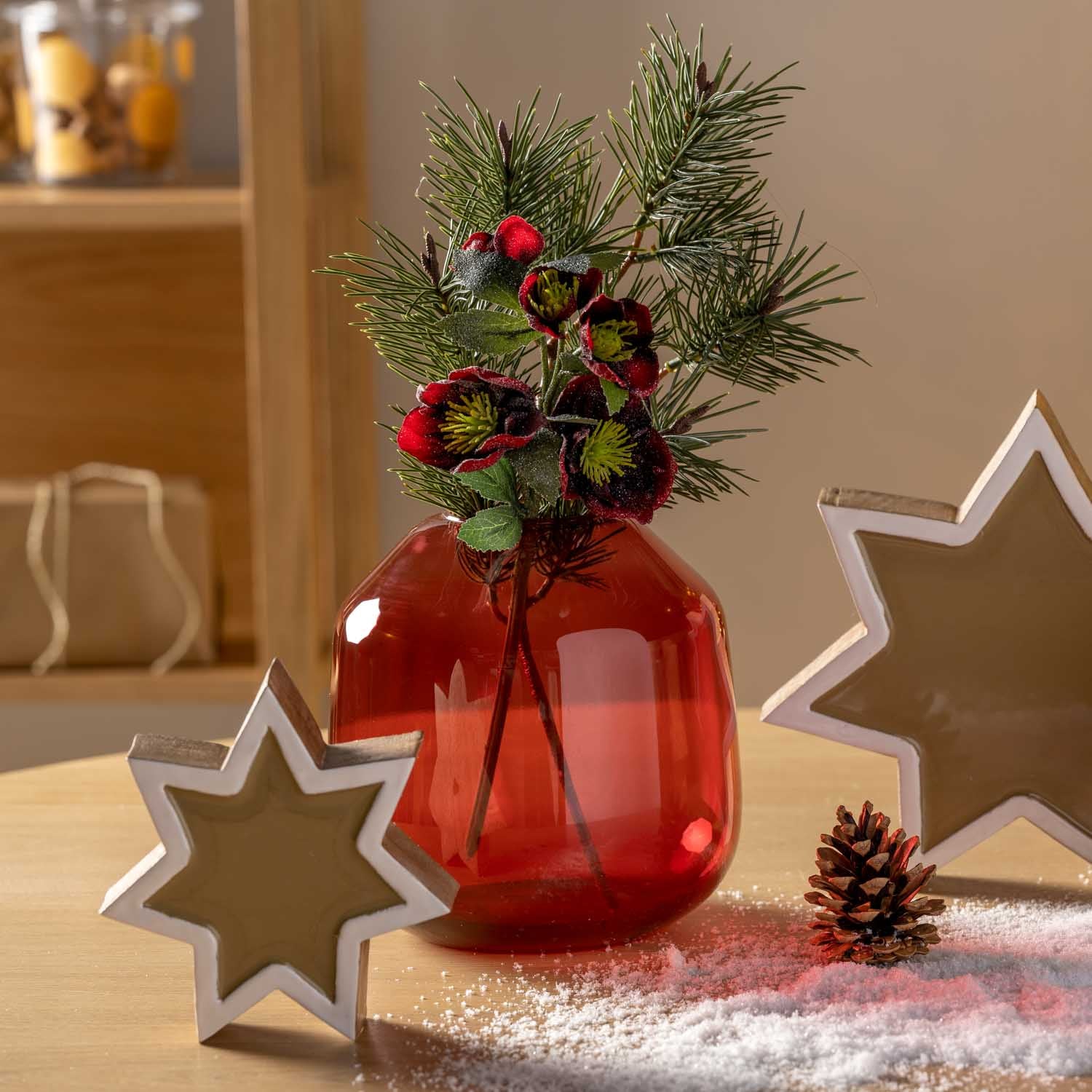 Christrose NATALE 29 cm dunkelrot