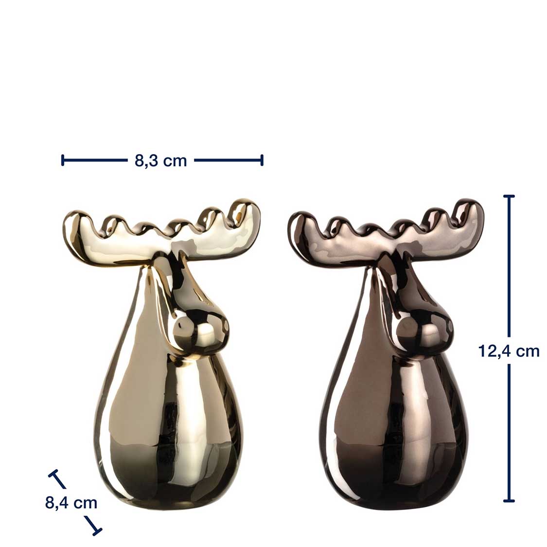 Elch ELMO 12 cm 2er-Set