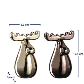 Elch ELMO 12 cm 2er-Set