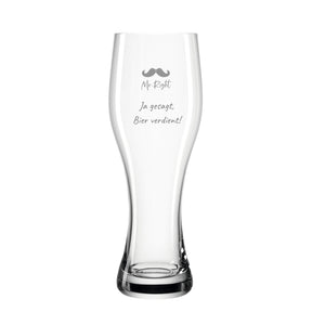 Weizenbierglas TAVERNA 500 ml mit persönlicher Gravur