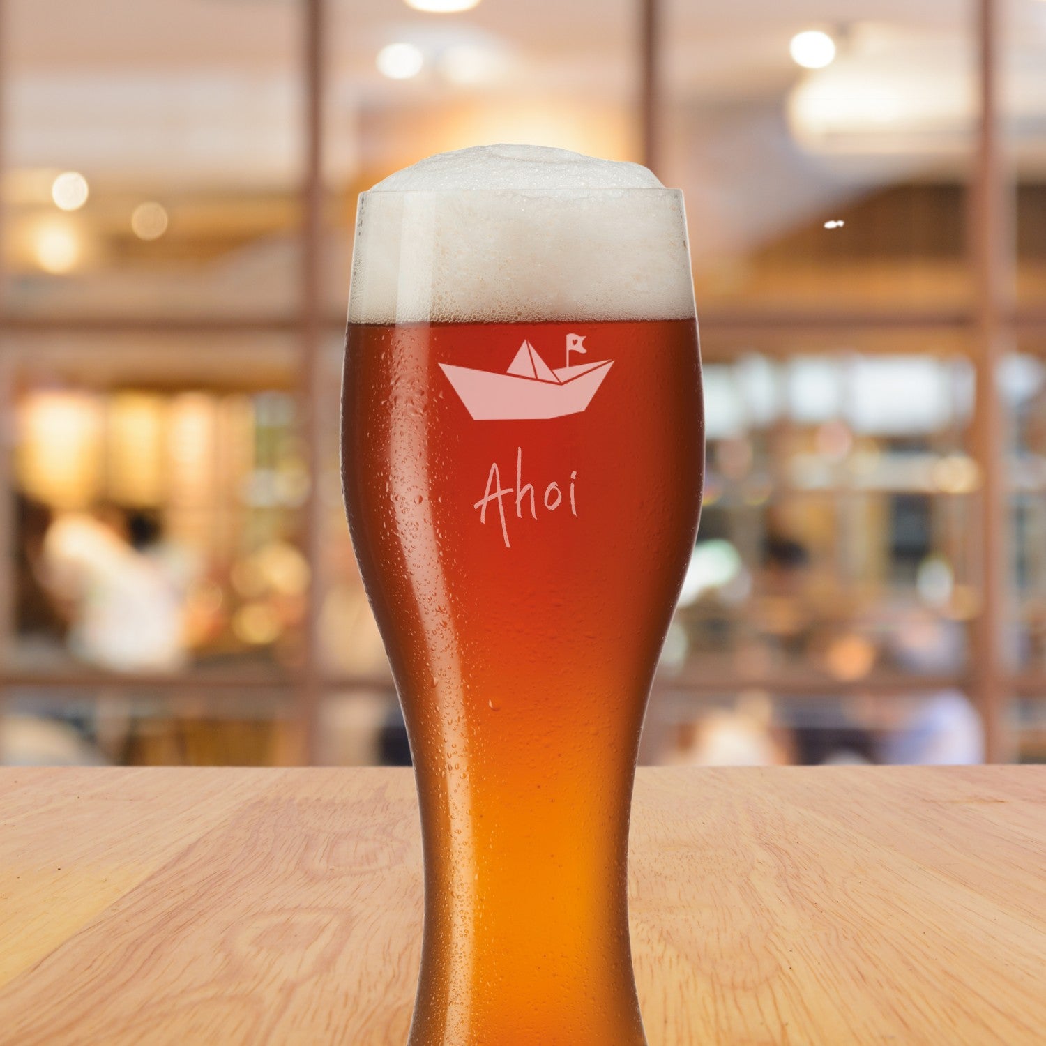 Weizenbierglas TAVERNA 500 ml mit persönlicher Gravur – LEONARDO