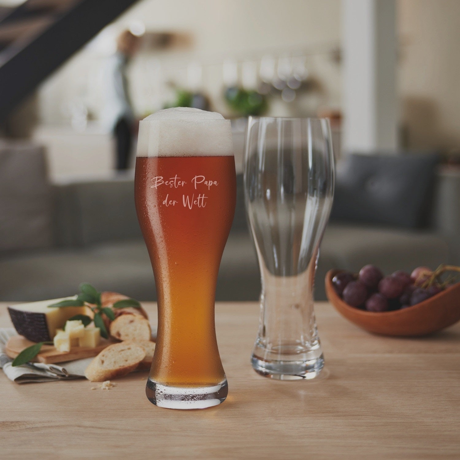 Weizenbierglas TAVERNA 500 ml mit persönlicher Gravur – LEONARDO