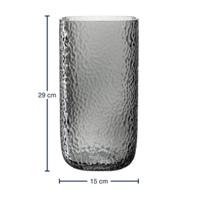 Vase MARTELLO 29 cm grau