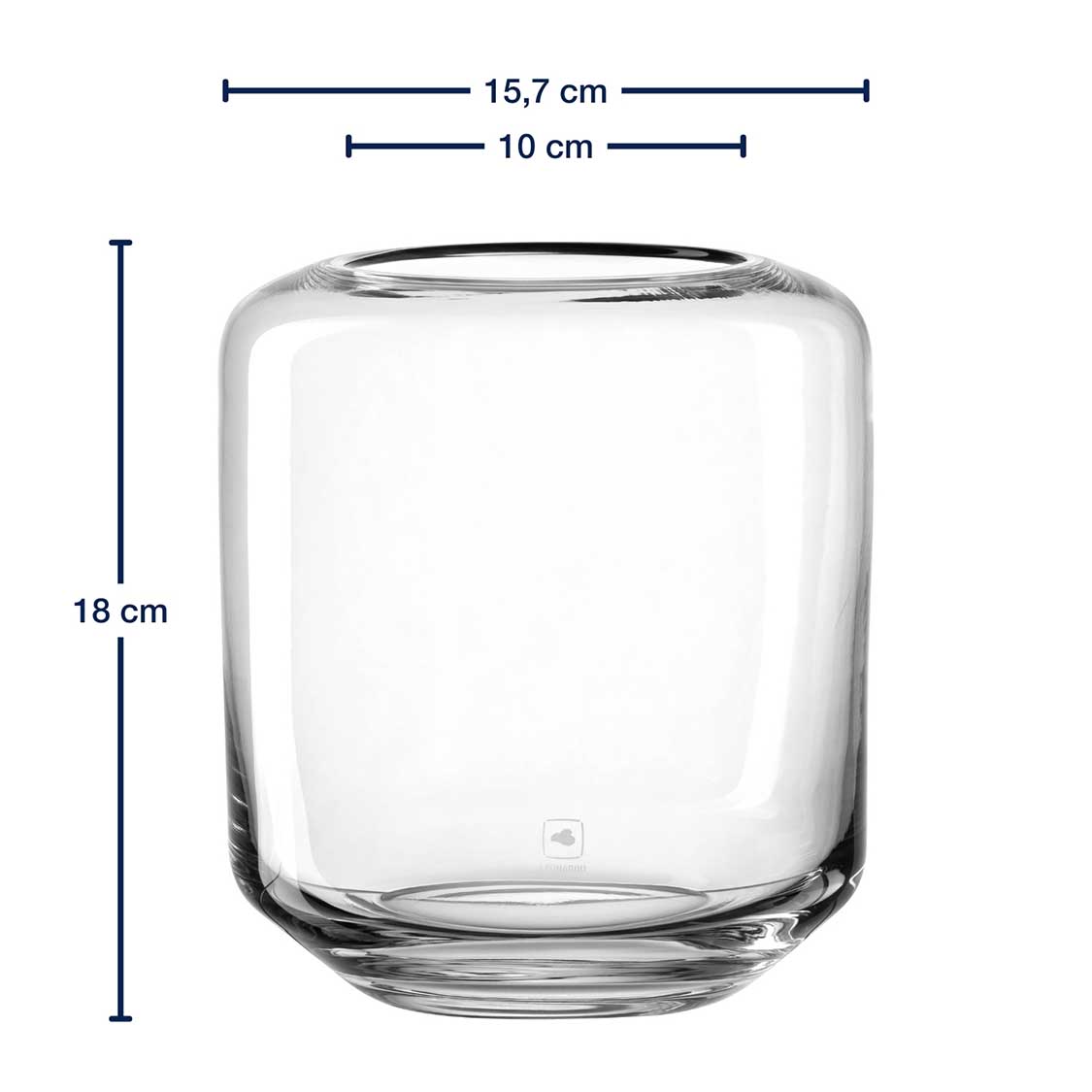 Windlicht MILANO 18 cm