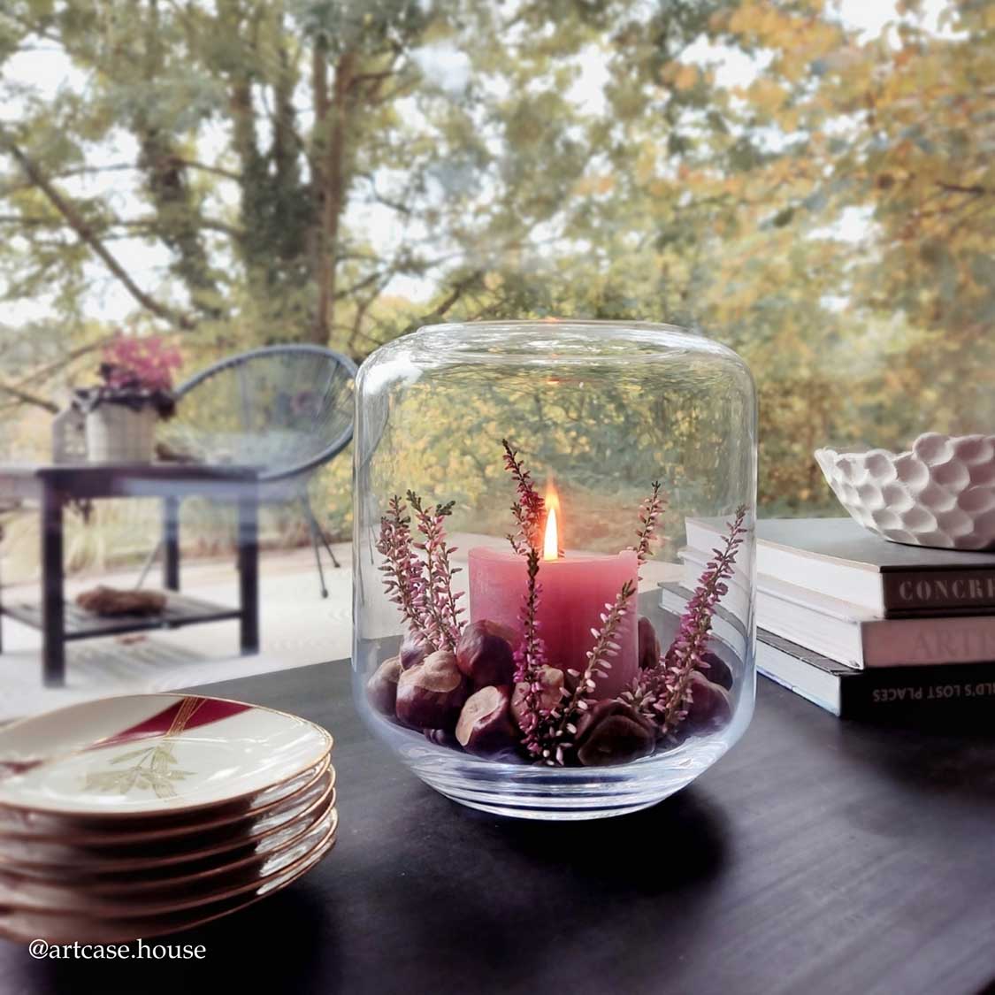 Windlicht MILANO 18 cm