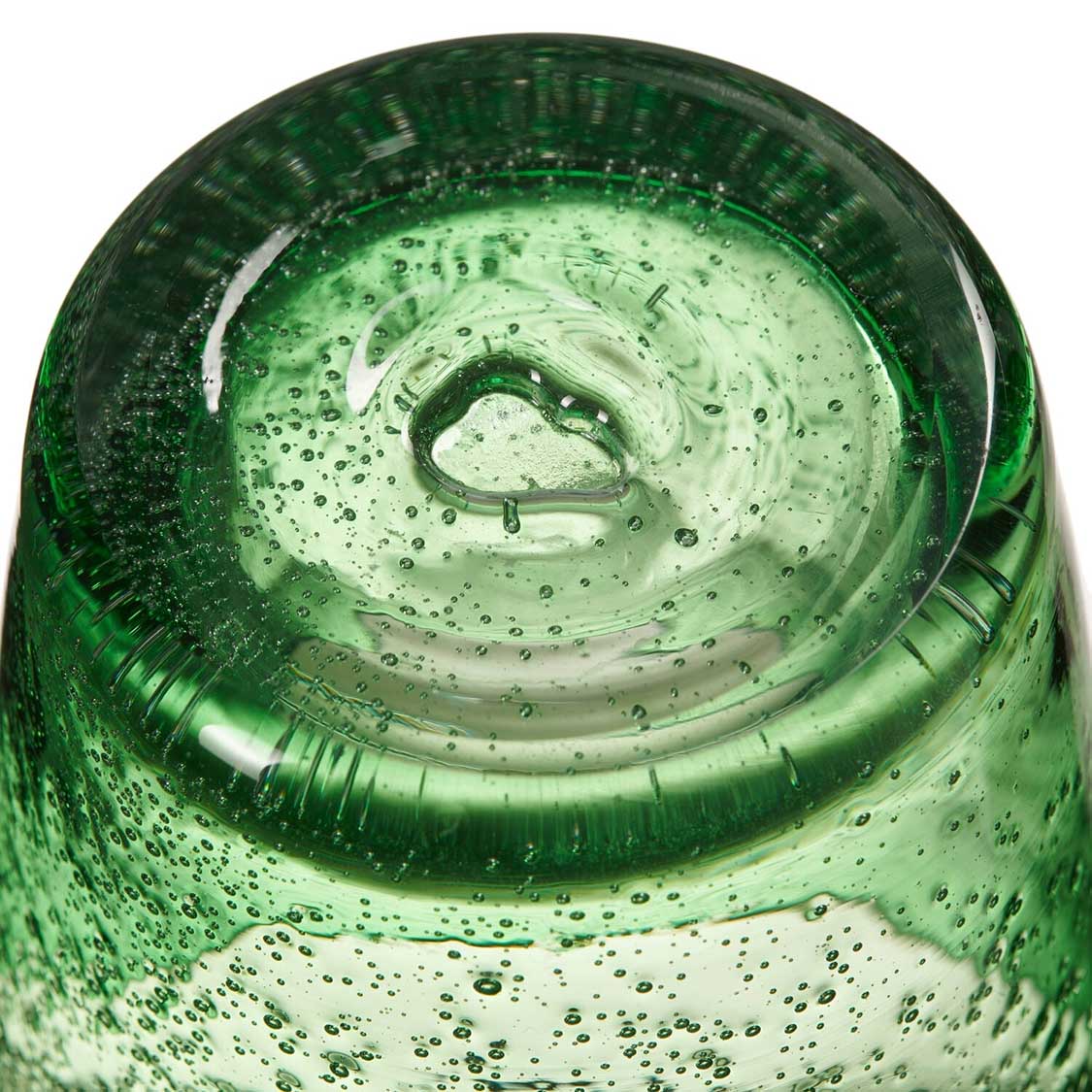 Trinkglas BURANO 330 ml grün 6er-Set