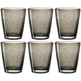 Trinkglas BURANO 330 ml dunkelgrau 6er-Set