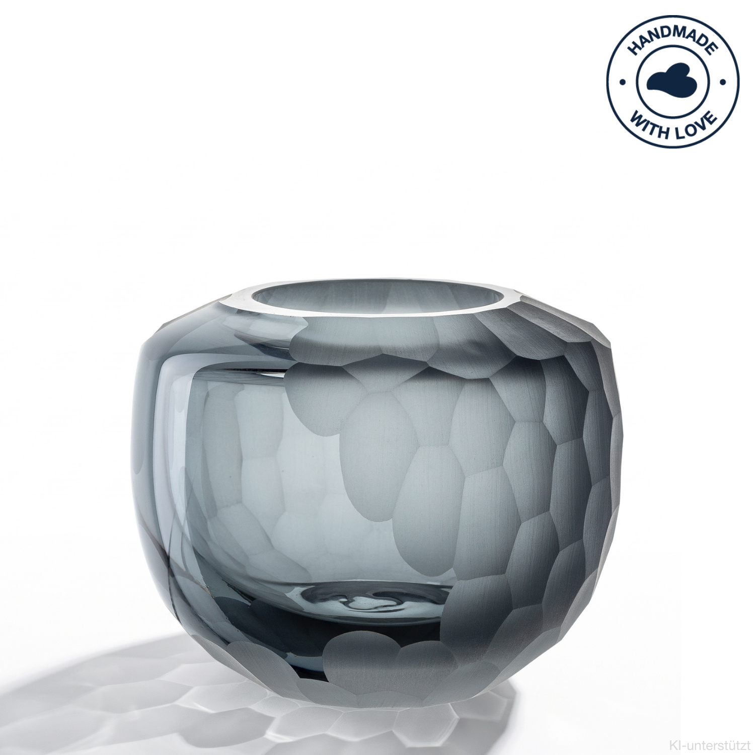 Vase BELLAGIO 9 cm anthrazit