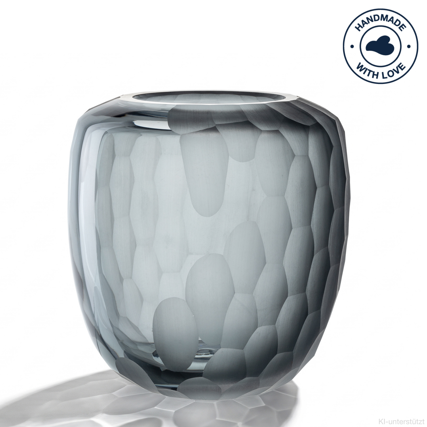 Vase BELLAGIO 18 cm anthrazit