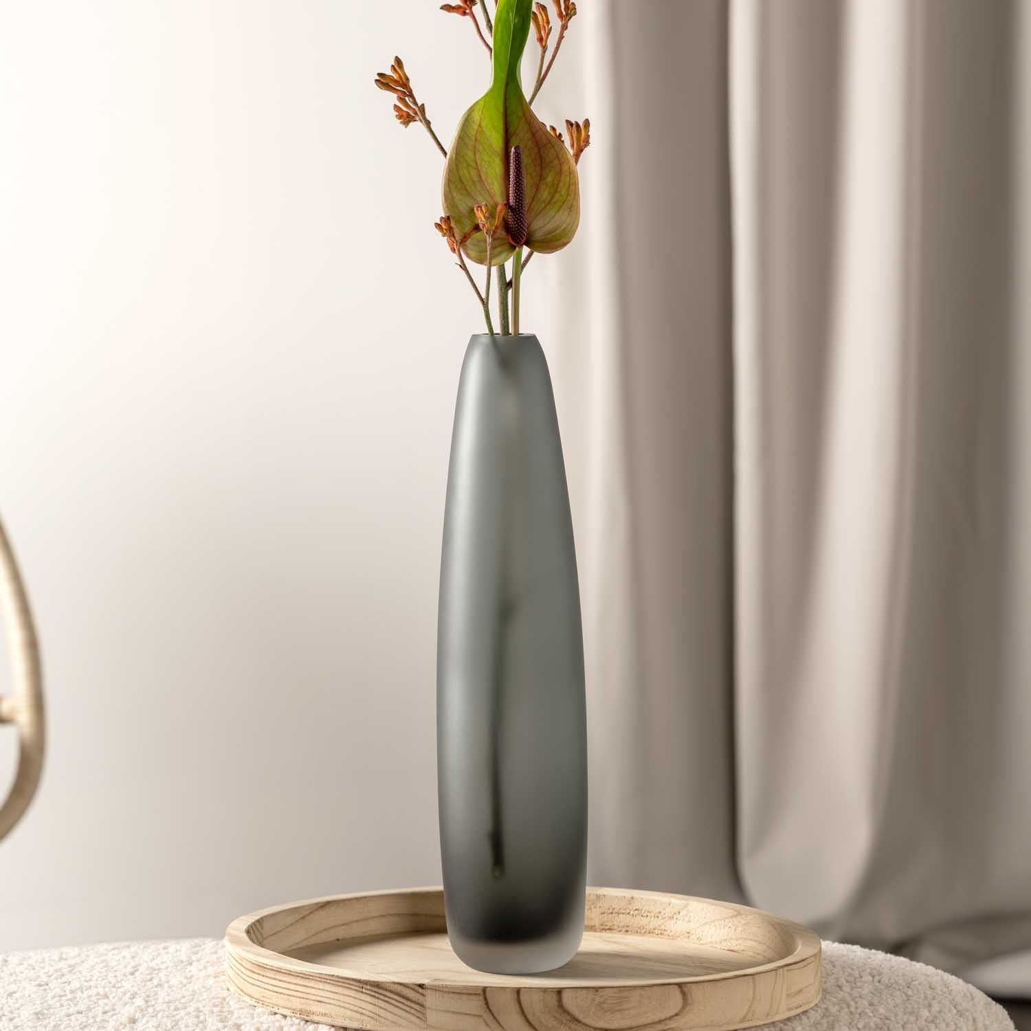 Vase BELLAGIO 45 cm anthrazit