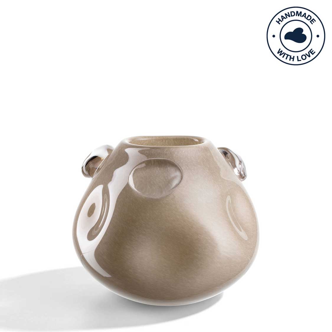 Vase HAZEL 16 cm beige
