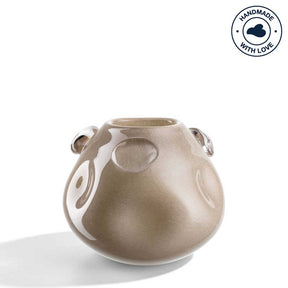 Vase HAZEL 16 cm beige