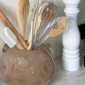 Vase HAZEL 16 cm beige