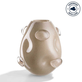 Vase HAZEL 25 cm beige
