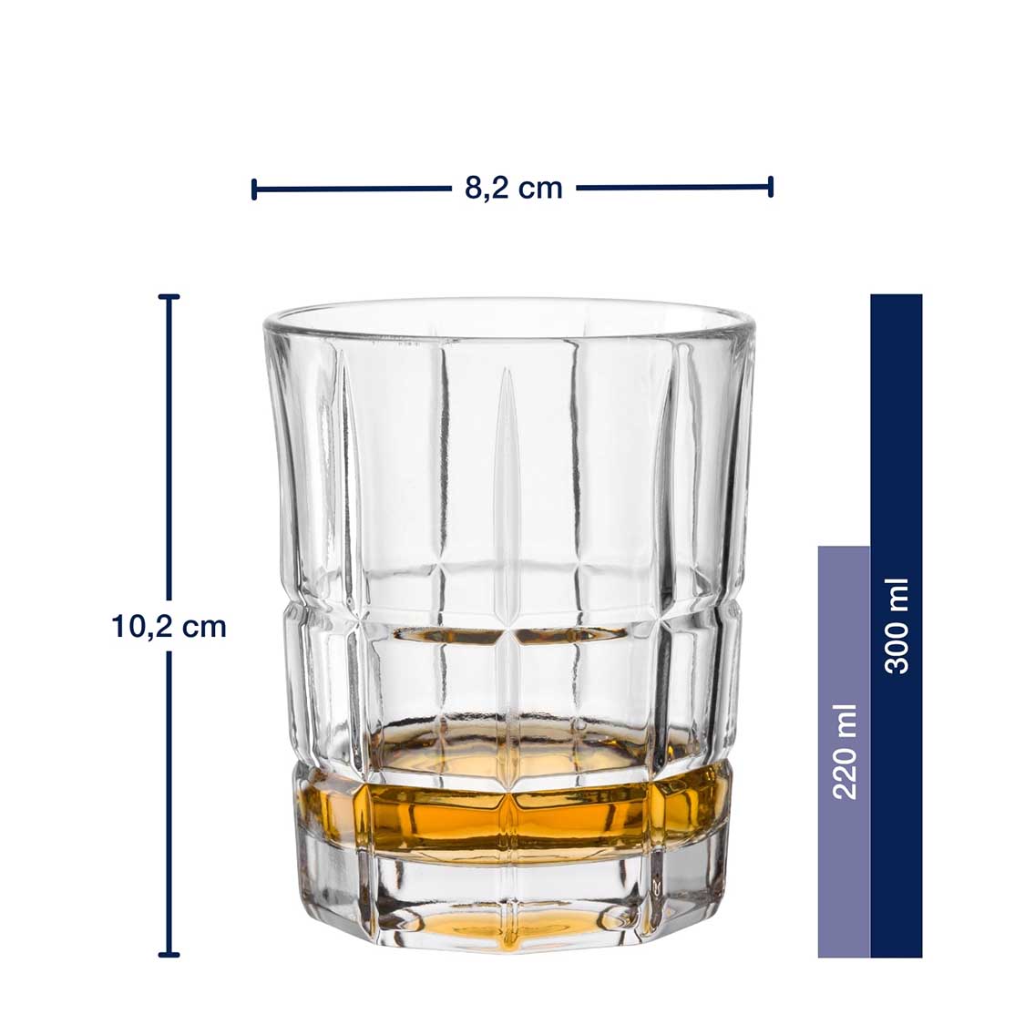 Trinkglas SPIRITII NOVA 300 ml 4er-Set