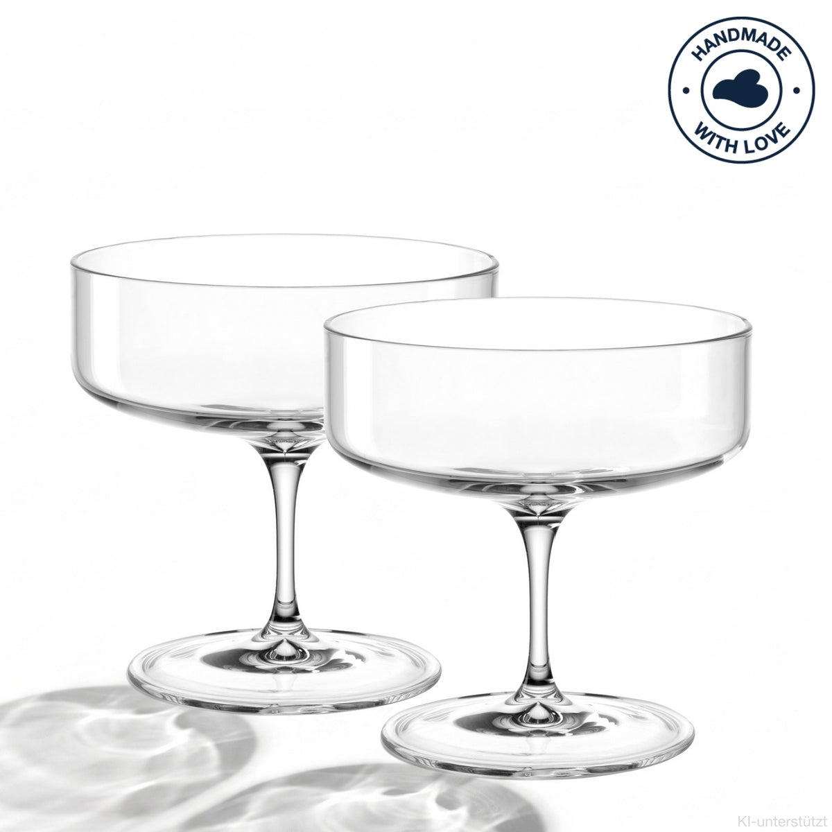 Schale auf Fuß BASSO 320 ml 2er-Set