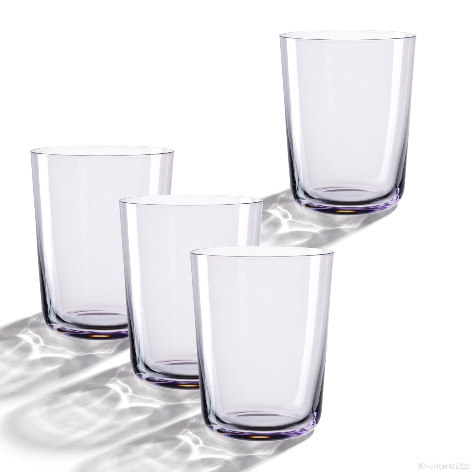 Trinkglas LEGGERO 330 ml lavanda 4er-Set