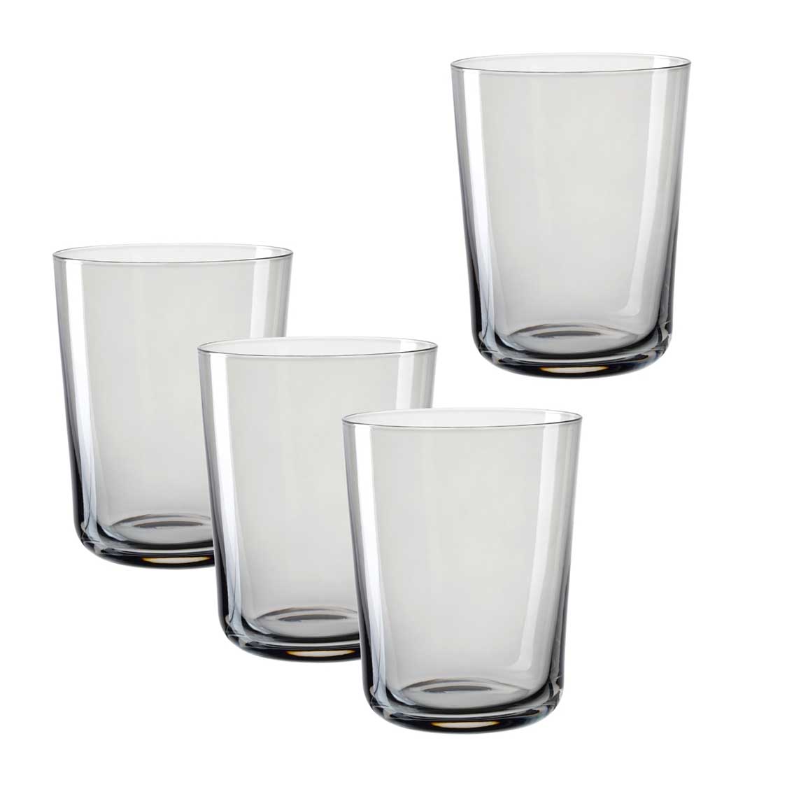 Trinkglas LEGGERO 330 ml sasso 4er-Set