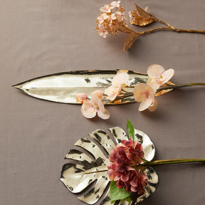 Blatt FIORE 90 cm champagner