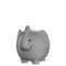 Spardose BAMBINI 12 cm grau Elefant
