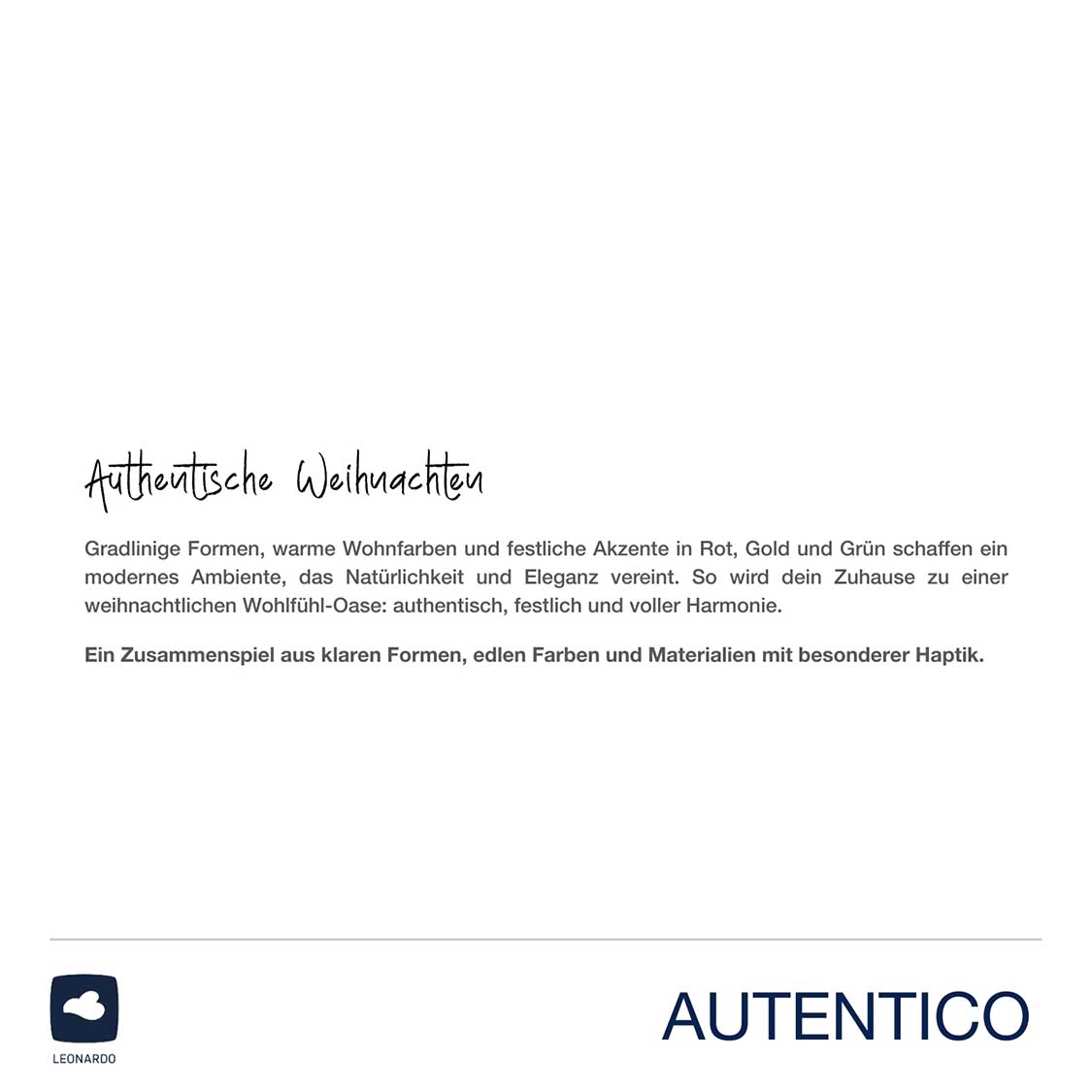 Tischlicht 11cm Stern AUTENTICO