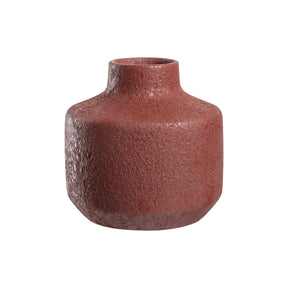 Keramikvase 18cm rot AUTENTICO