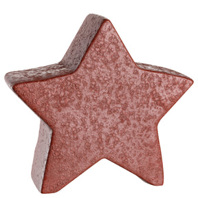 Keramikstern 20cm rot AUTENTICO