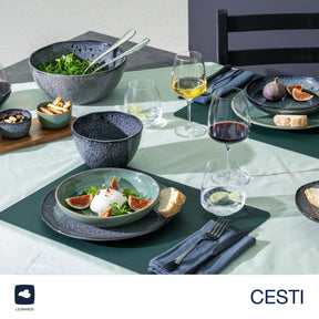 Glasset CESTI 8-teilig + Poliertuch