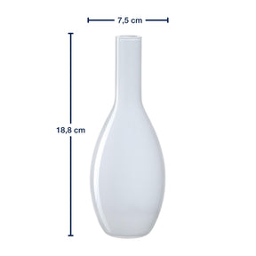 Massangaben zu Vase BEAUTY 18 cm weiß