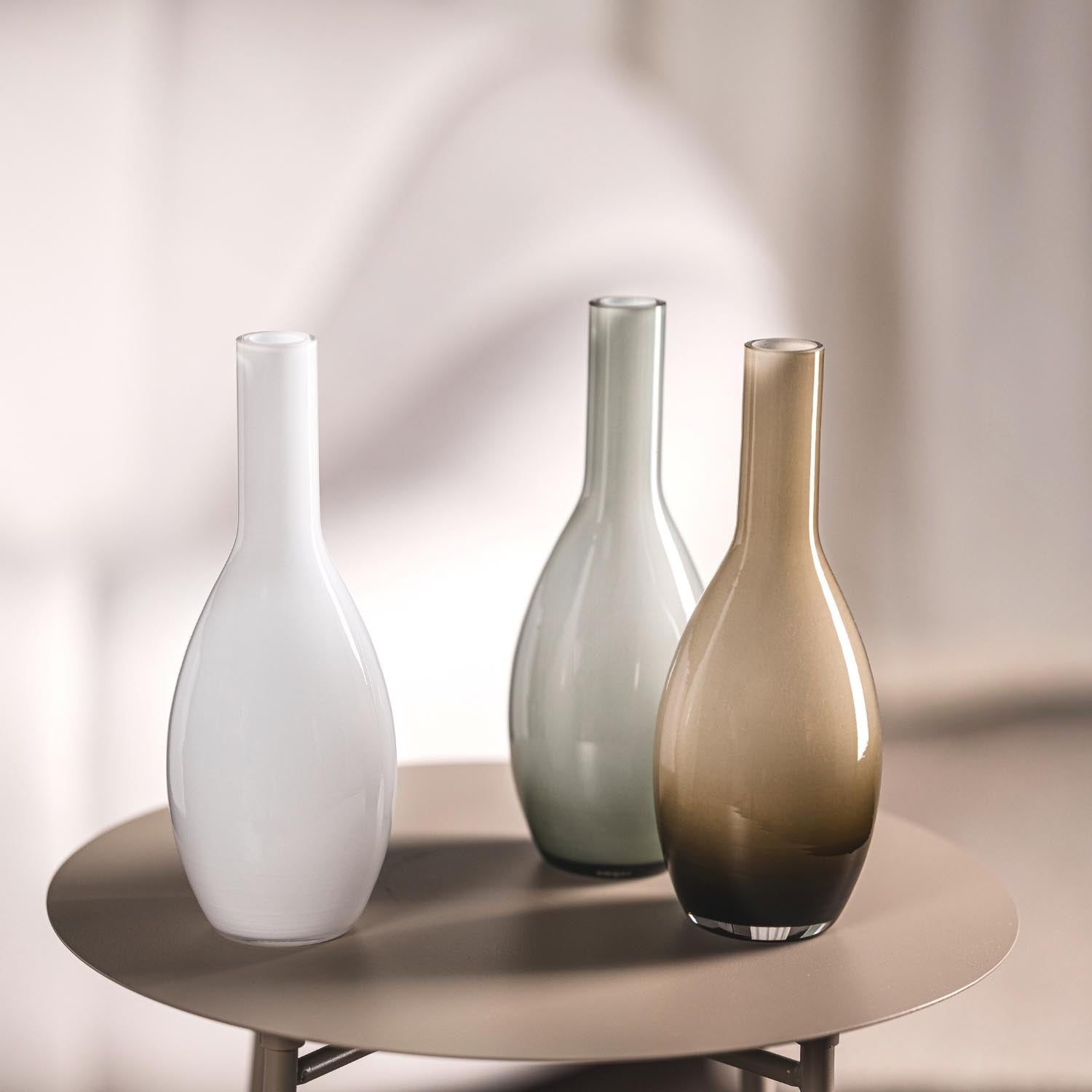 Vase BEAUTY 18 cm braun