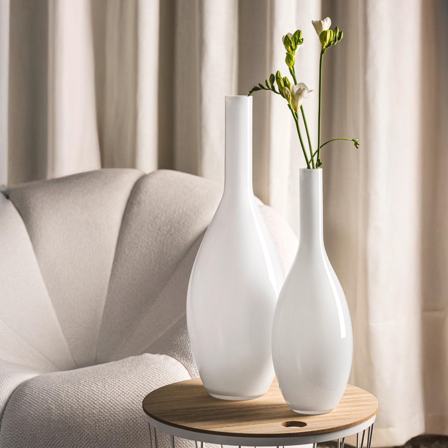 Vase BEAUTY 50 cm weiß – LEONARDO