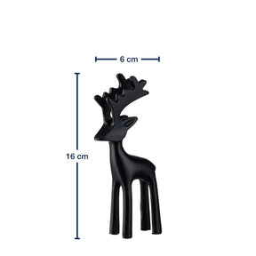 Massangaben zu Hirsch RIPOSO 16 cm schwarz