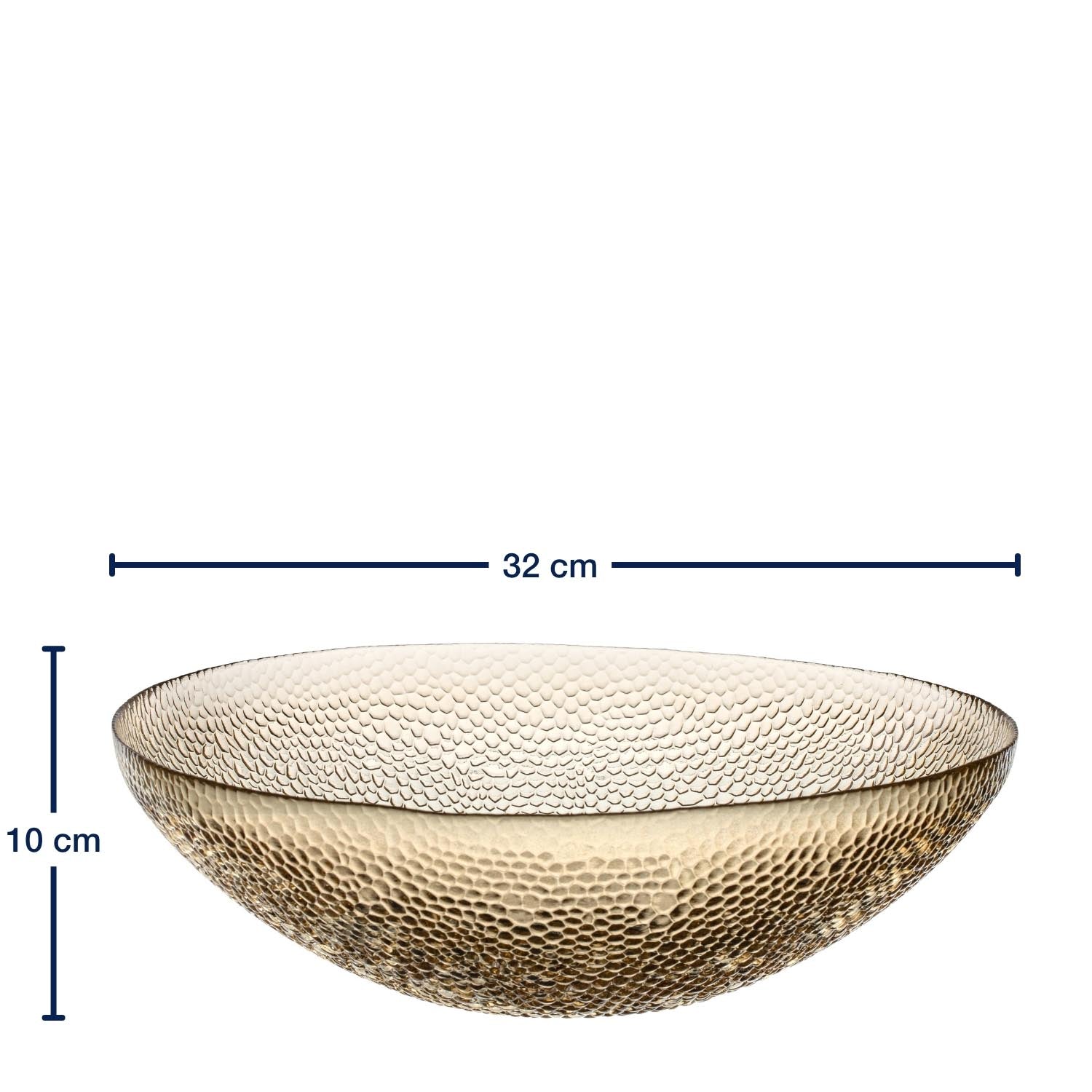 Massangaben zu Schale RIPOSO 32 cm braun