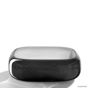 Schale MILANO grau 23 cm x 23 cm