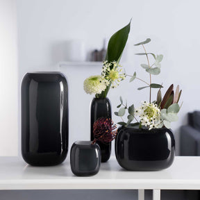 Vase MILANO grau 13 cm x 18 cm x 14 cm