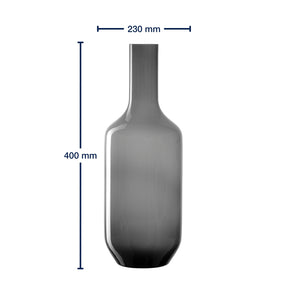 Vase MILANO 64 cm grau
