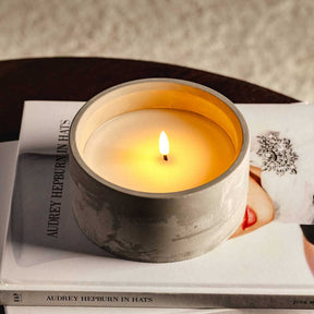 LED Licht SILENZIO Beton 8 cm breit