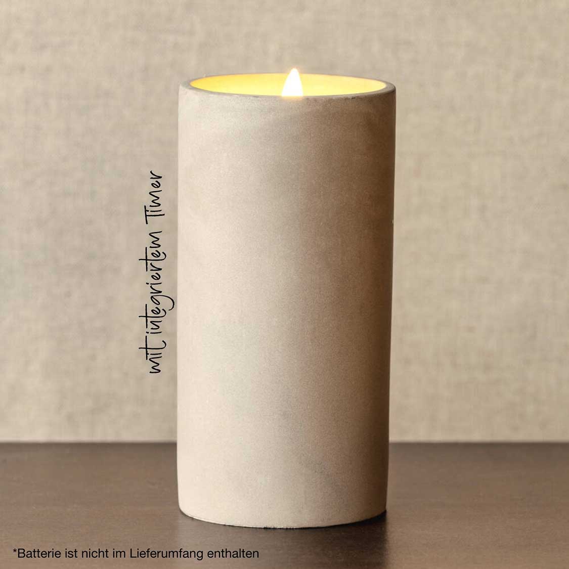 LED Licht SILENZIO Beton 15 cm