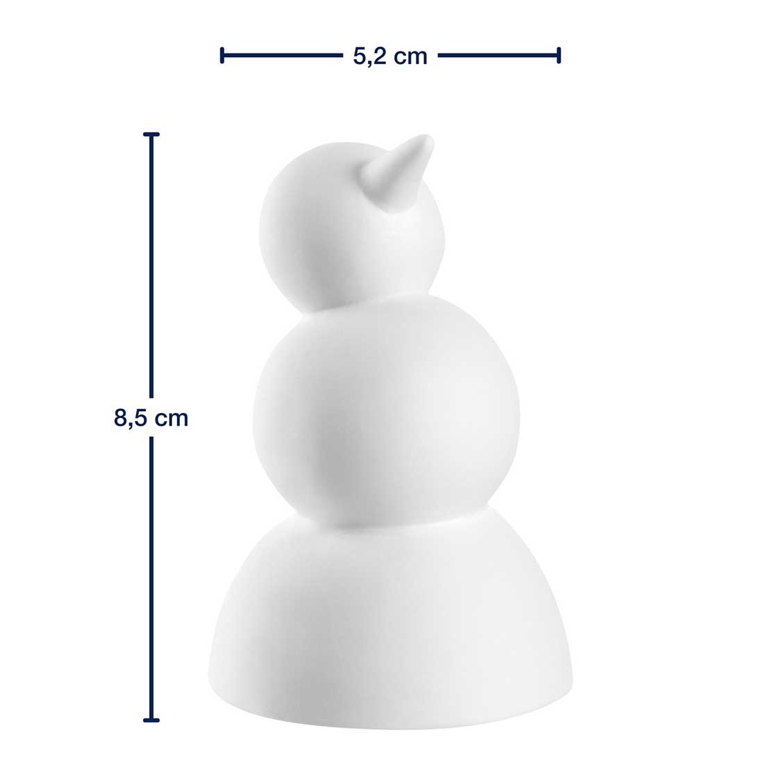 Schneemann PAOLA 9 cm