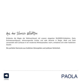 Schneemann PAOLA 9 cm