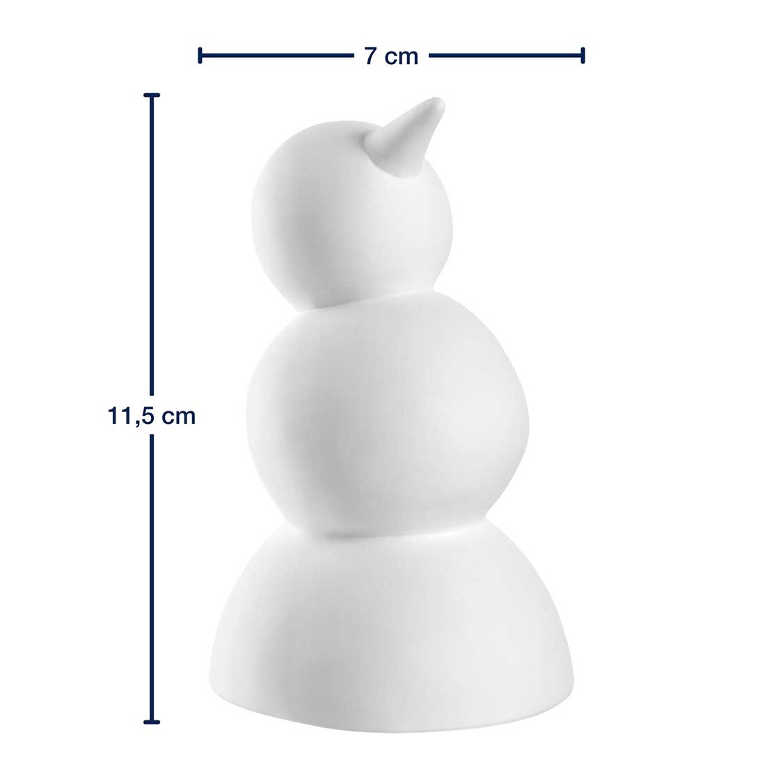 Schneemann PAOLA 12 cm