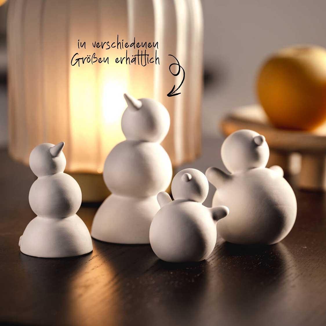 Schneemann PAOLA 12 cm