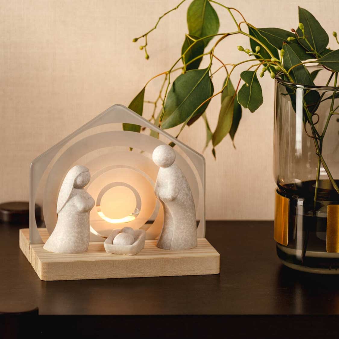 Weihnachtskrippe SILENZIO 6-teilig