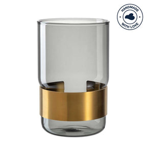 Vase SILENZIO 15 cm grau