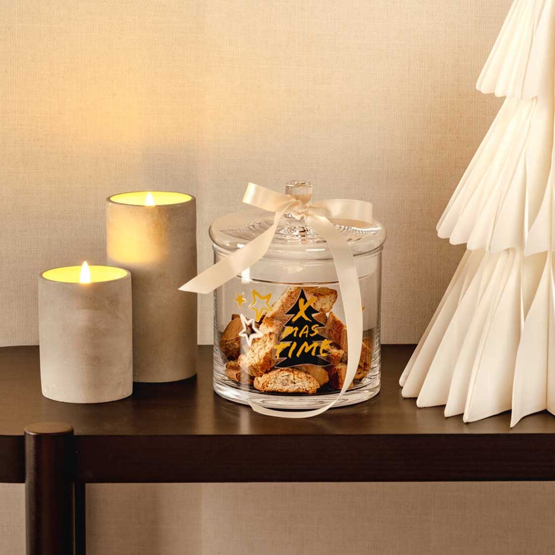 Dose SILENZIO 17 cm mit Rub-on-Stickern