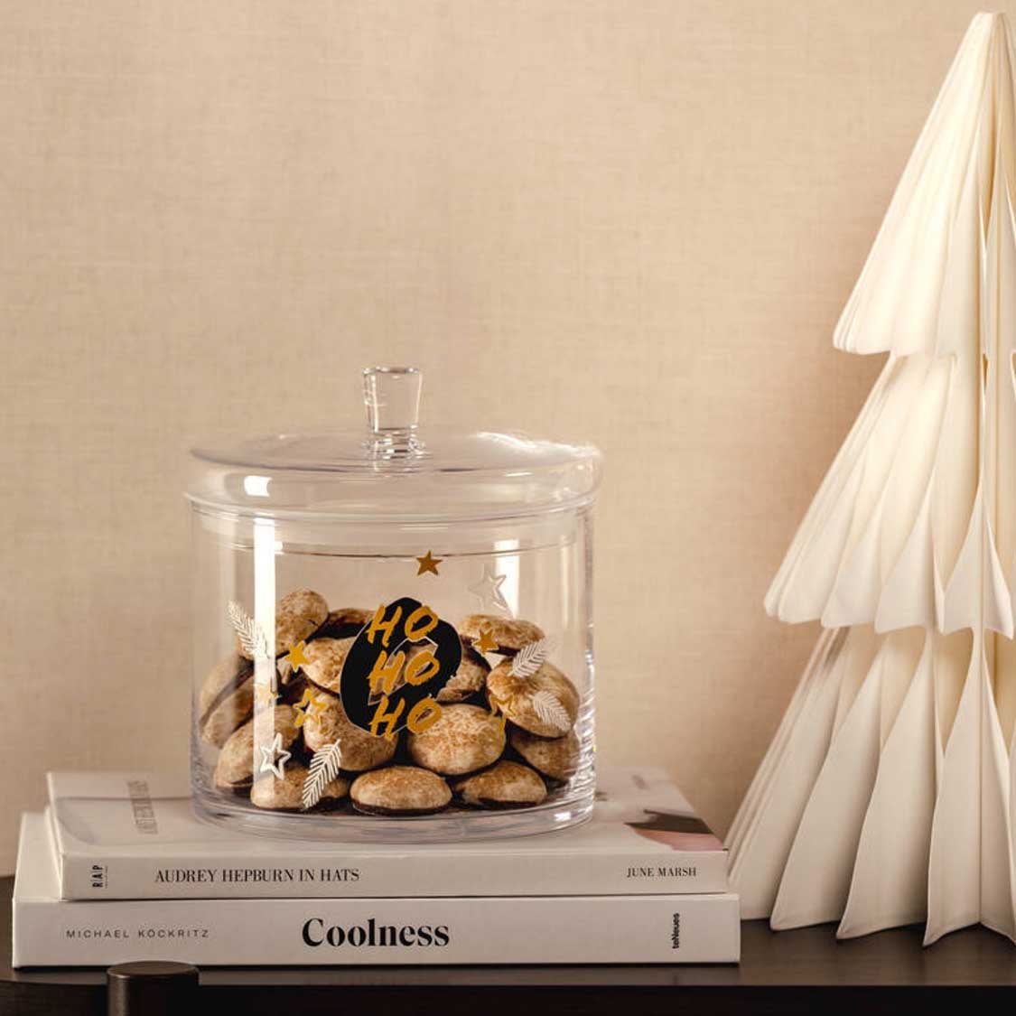 Dose SILENZIO 20 cm mit Rub-on-Stickern