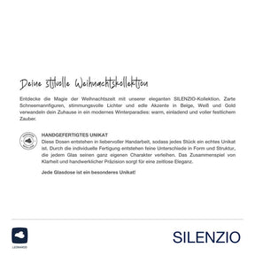 Dose SILENZIO 20 cm mit Rub-on-Stickern