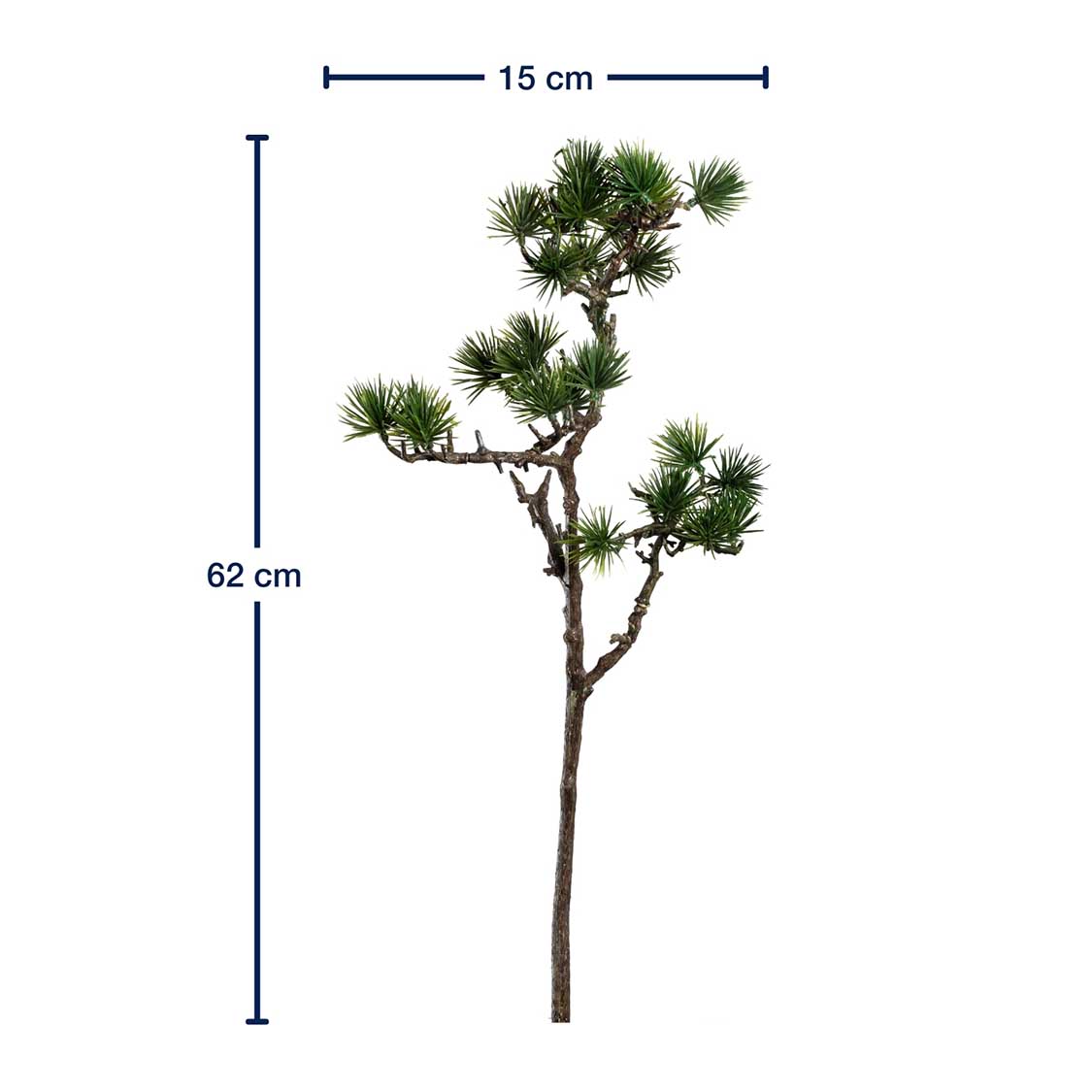 Japanischer Kiefernzweig SILENZIO 62 cm